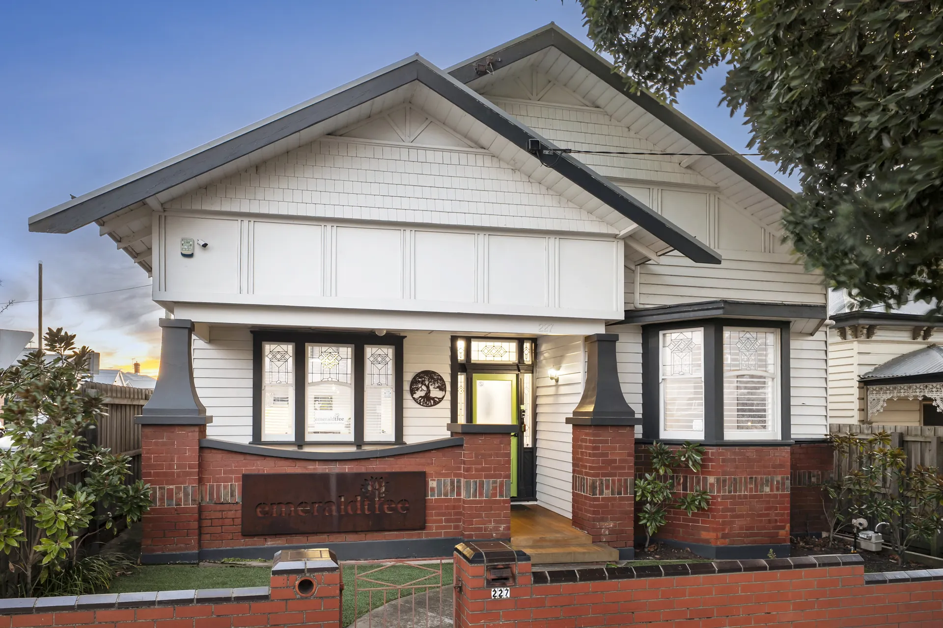 The Emerald Tree counselling centre entrance